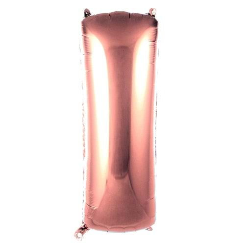 İkm Harfler 40Inc Folyo Balon Rosegold I