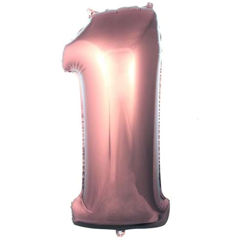 İkm Rakamlar 40Inc Folyo Balon Rosegold 1