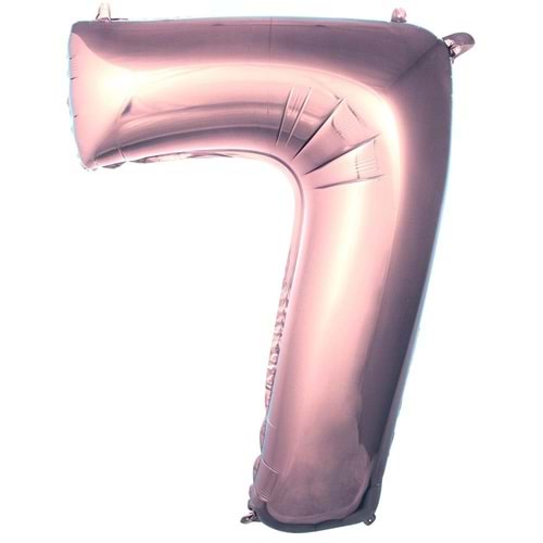 İkm Rakamlar 40Inc Folyo Balon Rosegold 7