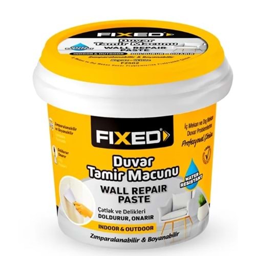 Sgs Fıxed Duvar Tamir Macunu 650gr F2502