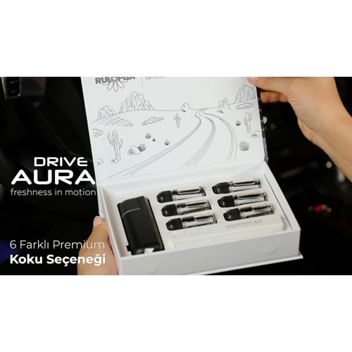 Rulopak DRIVE AURA Araç İçi Koku Makinesi 201705