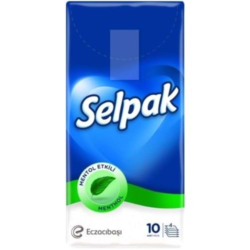 Selpak Cep Mendil Mentol Etkili 10lu (P*10/K*240)