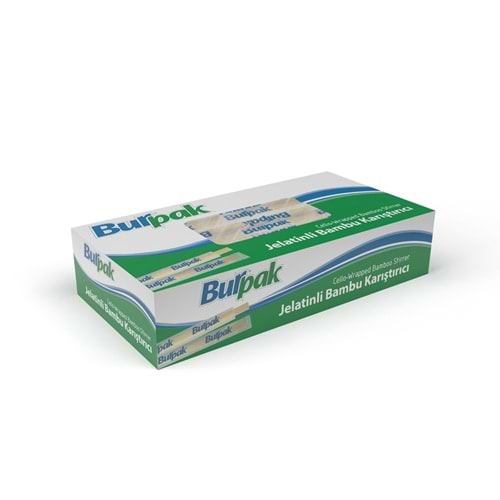 Burpak Jelatinli Bambu Karıştırıcı 11cm 200lü
