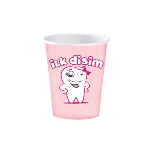 Roll-Up Party Dreams İlk Dişim Pembe Bardak