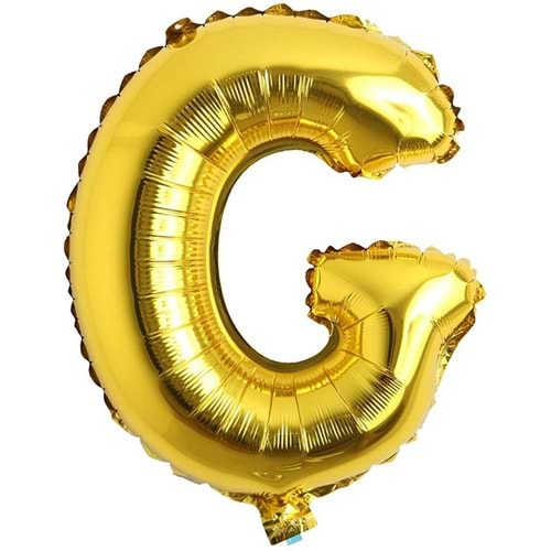 Rps Folyo Harf Balon Gold 'G' 16 Inc