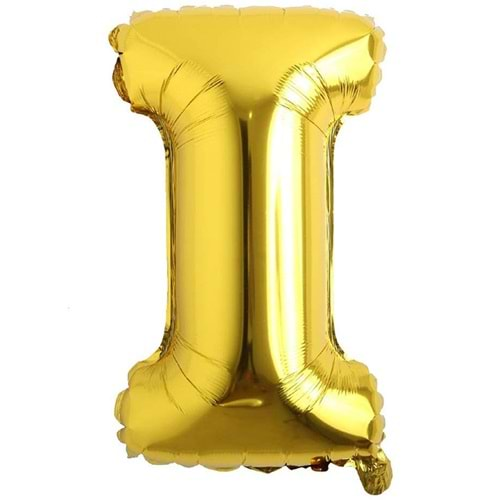 Rps Folyo Harf Balon Gold 'I' 16 Inc