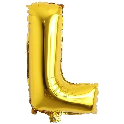 Rps Folyo Harf Balon Gold 'L' 16 Inc