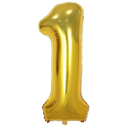 RPS Rakamlar 40Inc Folyo Balon Gold 1