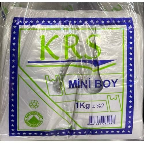 KRS/ALP Şeffaf Mini Boy Atlet Poşet