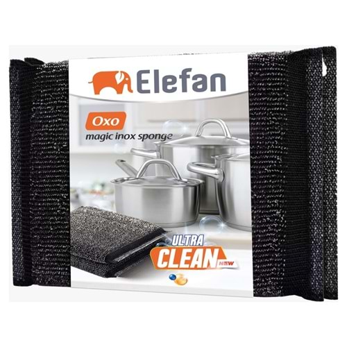 Hunter Elefan Smart İnox 2Li Sünger Code:ELF0X01