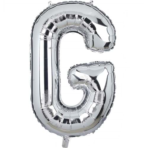 RPS Harfler 40Inc Folyo Balon Gümüş G