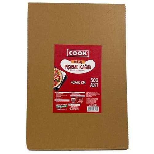 Cook Edt Yağlı Pişirme Kağıdı Beyaz 40x60 cm 500 Yaprak