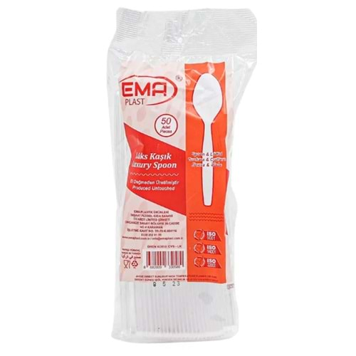 Ema CVS Lüks Kaşık 50li*60pk