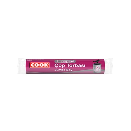 Cook Jumbo 80x110 Profesyonel Çöp Torbası 7li*20pk