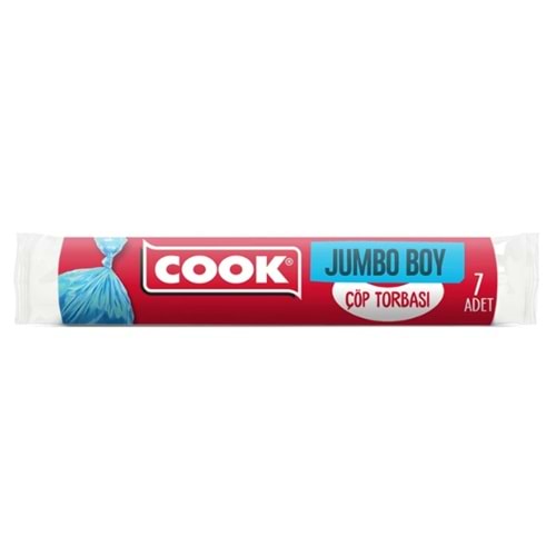 Cook Jumbo 80x110 Profesyonel Çöp Torbası 7li*20pk