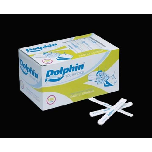 Dolphin Kağıtlı Kürdan 1000li