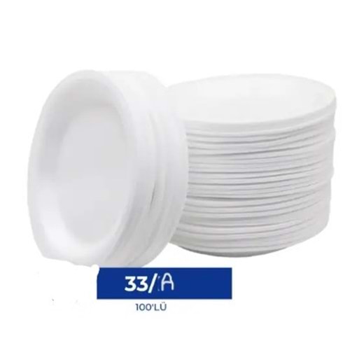 Ema CVS33A 17cm Köpük Tabak 100lü K*6