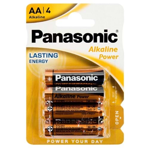 Panasonic Alkaline Power AA/4 LR6-1.5V