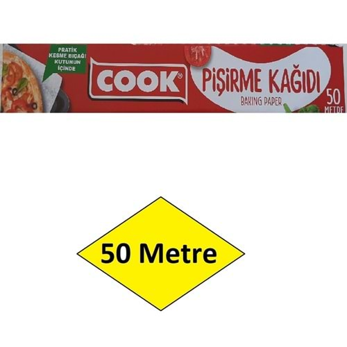 Cook Pişirme Kağıdı 50mt