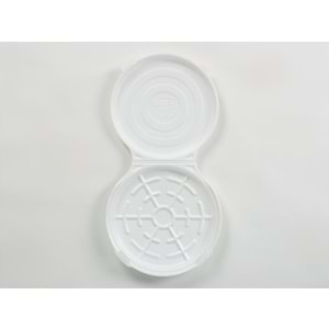 Ema CVS14 Pizza Kapaklı Köpük Tabak 100lü