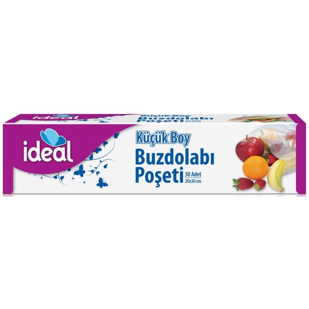 İdeal Buzdolabı Poşeti Küçük Boy P:30/K:48