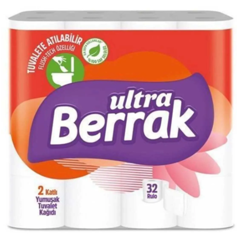 Berrak Ultra Tuvalet Kağıdı 32li *3
