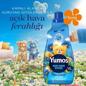 Yumoş Extra Çamaşır Yumuşatıcı 1440ml Mavi Gelincik