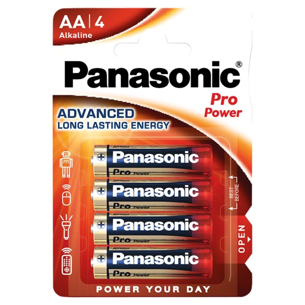 Panasonic Alkaline Pro Power AA/4 LR06-1.5V
