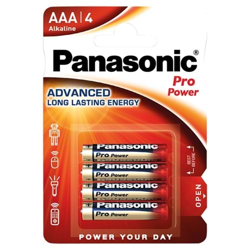 Panasonic Alkaline Pro Power AAA/4 LR03-1.5V