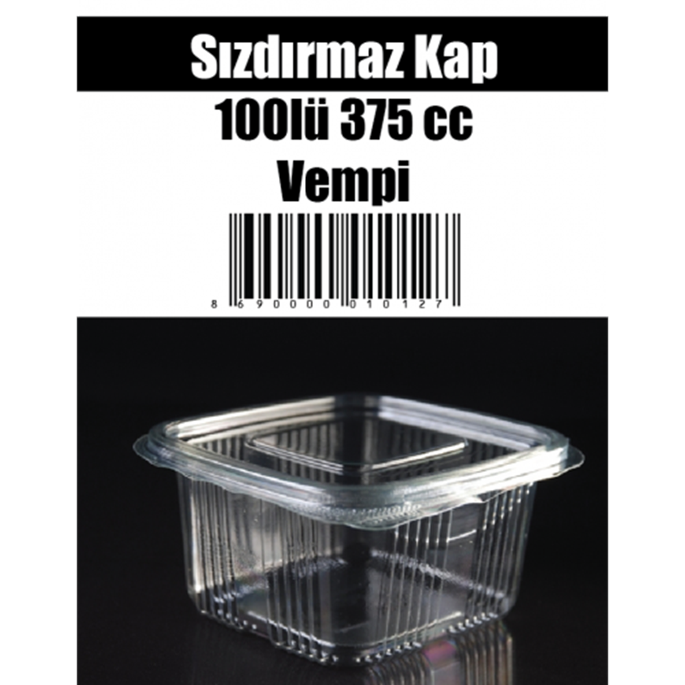 Megastar 375cc Sızdırmaz Kap V03/E 100lü*10pk