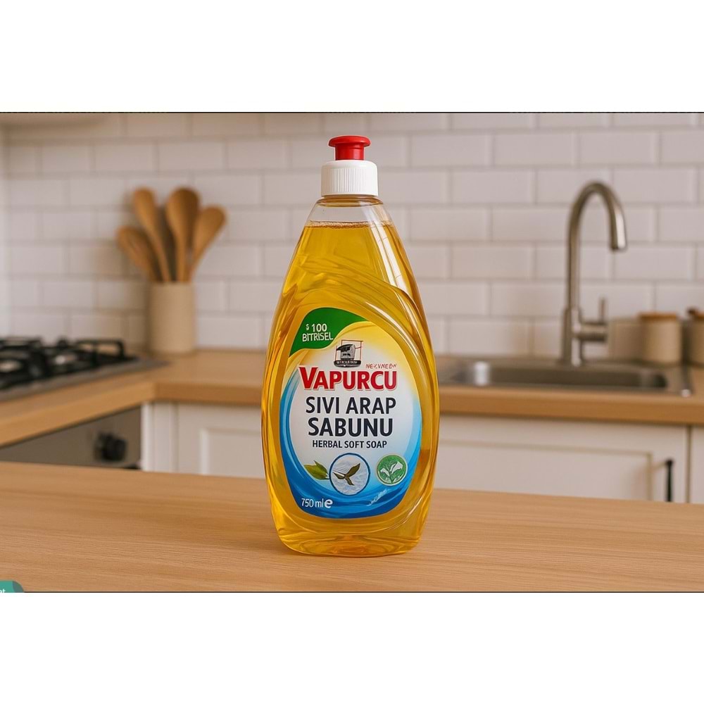 Vapurcu Sıvı Arap Sabunu 750Ml