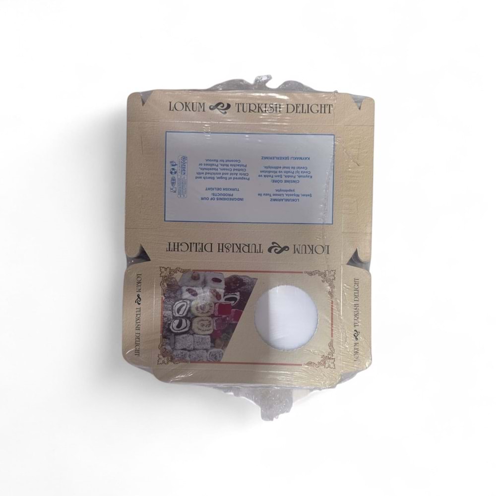 Özden 500gr Lokum Kutusu 100lü