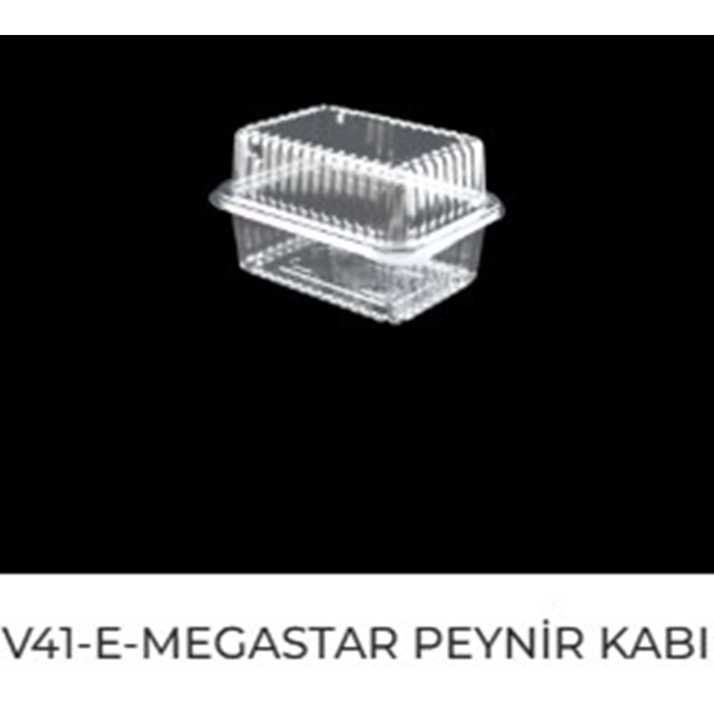 Megastar Peynir PPY 500cc Sızdırmaz Kase 100lü V41/E (K*10)
