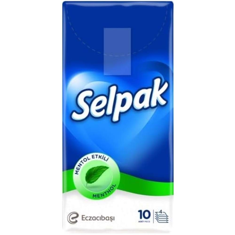 Selpak Cep Mendil Mentol Etkili 10lu (P*10/K*240)