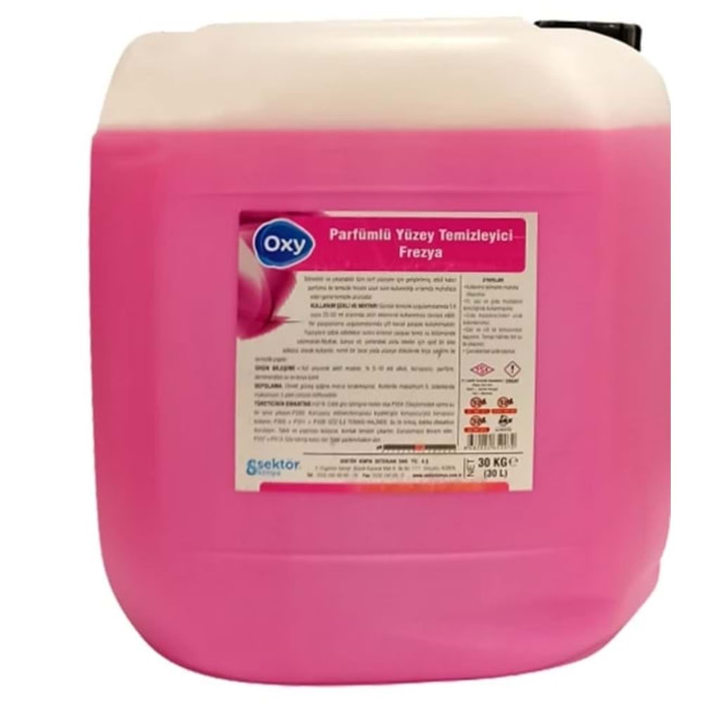Oxy Parfümlü Yüzey Temizleyici Frezya 30KG GT-001 30