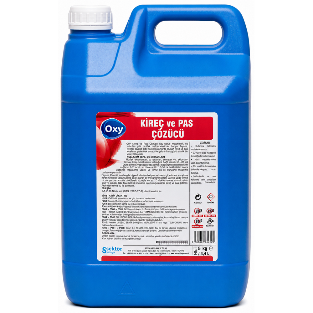 Oxy Kireç Pas Sökücü 5Kg GT-009 5