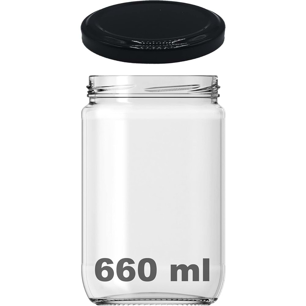 Cam 660cc Kavanoz Güral (K*33)(K*30)