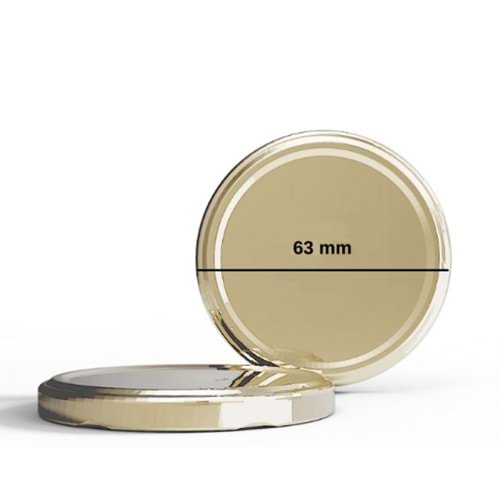 Konserve Küçük Kapak 63mm Günpak (K*1000)