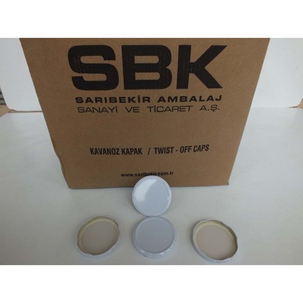 Konserve Küçük Kapak 63mm SBK