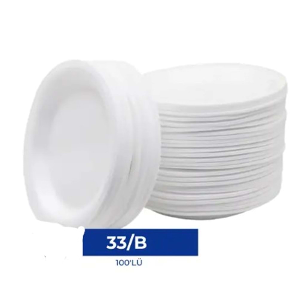 Ema CVS33B 20cm Köpük Tabak 100lü K*6
